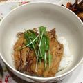 こつぶみ's cooksnap of when they made 骨まで食べられる 簡単 いわしの蒲焼丼.