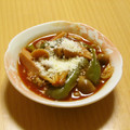 もんしゅしゅ's cooksnap of when they made 魚二ソとピーマンと茸のナポリタン炒め.