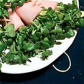 あいすけぽん's cooksnap of when they made 簡単すぎる前菜！ハムのかいわれ巻き.