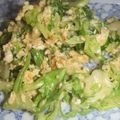 きらり流れ星's cooksnap of when they made 節約キャベツ卵炒め.