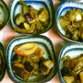 フルーツ大福♪'s cooksnap of when they made ☆ﾅｽとちくわの煮物☆.