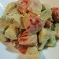 トラママさん's cooksnap of when they made ＊アボカドとトマトの ワサマヨ和え＊.