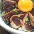 ぽんすけEe's cooksnap of when they made 韓国風マグロの漬け丼.