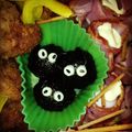 ルーナ・ブラック's cooksnap of when they made キャラ弁★うずらでまっくろくろすけ.