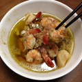 ＊sfkr＊'s cooksnap of when they made エビとエリンギのアヒージョ.