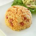 enBateau's cooksnap of when they made 炒めて炊くだけでプロの味！チキンピラフ.