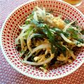 ちろとみ's cooksnap of when they made もやしとニラの玉子とじ.