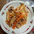 にのあき０６１７'s cooksnap of when they made 王将っぽい豚キムチ.
