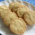 caramel-cookie's cooksnap of when they made ガレット風＊素直な胡麻クッキー.