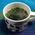 ぶ〜こ♡'s cooksnap of when they made 簡単すぎるわかめスープ.