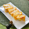 キンプリ's cooksnap of when they made カニカマとチーズの卵焼き.