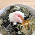 まみらいおん's cooksnap of when they made 釜揚げしらすに温たまキャベツも！のっけ丼.