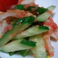 cafe-cafe's cooksnap of when they made 超簡単！きゅうりの明太あえ☆.