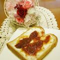 るるおか's cooksnap of when they made クリチージャム＆キャラメルのトースト♪.
