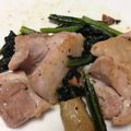 なみぃ☆♪'s cooksnap of when they made ●鶏肉と小松菜の塩バター炒め●.