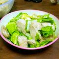 よしみるく's cooksnap of when they made キャベツとムネ肉の炒め物☆.