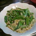 ☺agapee☺'s cooksnap of when they made きぬさやの卵とじ.