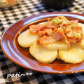 patisier's cooksnap of when they made ★簡単♪長芋とベーコンの塩バター炒め★.
