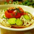 ジュリネ☆'s cooksnap of when they made 冷やしトマトうどん.