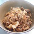 hako❤️'s cooksnap of when they made とあるラーメン屋の肉ミソ丼.