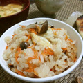 kou0226's cooksnap of when they made やさしい味のごぼう炊き込みご飯.