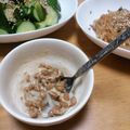 スリーエクボ's cooksnap of when they made 塩味で♪イカ納豆.