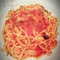 ゆきのスプーン's cooksnap of when they made ★トマトとしめじのパスタ★.
