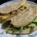 るる子's cooksnap of when they made そば粉と全粉粒の　ガレット♡.