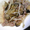 J・0505's cooksnap of when they made 茄子と挽肉の炒め物.