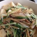 わしちょ's cooksnap of when they made 水菜のマヨ醤油炒め.