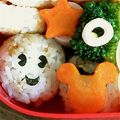 マピねこ's cooksnap of when they made キャラ弁お助け！【赤】のニンジングラッセ.