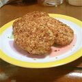 田舎のタヌキ's cooksnap of when they made 簡単♡♥揚げないコロッケ・マッシュＰ使用.