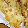 ioMam˙³˙'s cooksnap of when they made 残ったたこ焼き粉で♪ちくわの天ぷら★★.