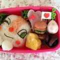ＡＫＭ48's cooksnap of when they made キャラ弁☆ドキンちゃん♪.
