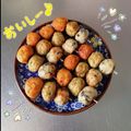 まむぼ's cooksnap of when they made お弁当に　鶏 三色だんご.