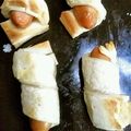 MinHito's cooksnap of when they made 冷凍パイシートで簡単！ウインナーパイ.