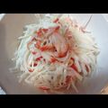 忘れんぼママのレシピ's cooksnap of when they made 子供も喜ぶ♪大根カニかまマヨサラダ☆.
