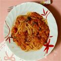 HIROMAYUママ's cooksnap of when they made ☆簡単☆ツナトマトパスタ.