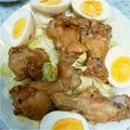 りんとゆうのママ's cooksnap of when they made 手羽元の甘辛煮・春キャベツのせ♪.
