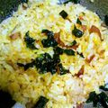 。○suzu○。's cooksnap of when they made 残りご飯でキムチ炒飯！.