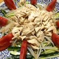 ツヤ子's cooksnap of when they made ごまだれあったら…野菜たっぷり棒々鶏?!.