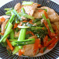 ｍｂｉｌｉ's cooksnap of when they made 簡単節約！焼肉風鶏と小松菜の炒め物.