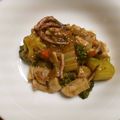梨佳子's cooksnap of when they made 本格的に作るイカとセロリのピリ辛炒め.
