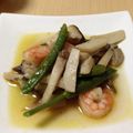 MATA☆'s cooksnap of when they made 海老とｷﾉｺのｱﾝﾁｮﾋﾞ風味炒め♪.