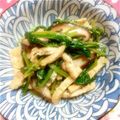 mt_eiko's cooksnap of when they made 大根葉の炒めもの.