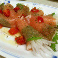 ふみぽんち's cooksnap of when they made 生ハムと大葉の大根巻き.