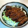 大和maman's cooksnap of when they made *我が家のソースカツ丼*.