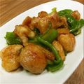 ゆき５'s cooksnap of when they made ★鶏の辛み炒め.
