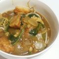 Disney♪♪'s cooksnap of when they made たっぷり野菜とがんもの食べるカレースープ.