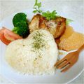 みさにゃん27's cooksnap of when they made チキンパルメザングレフルソース.
